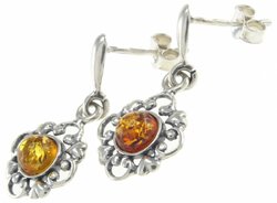 Сережки-пусети «Квіти»